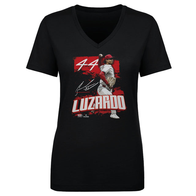 Jesus Luzardo Women's V-Neck T-Shirt | 500 LEVEL