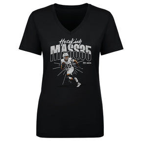 Hezekiah Masses Women's V-Neck T-Shirt | 500 LEVEL