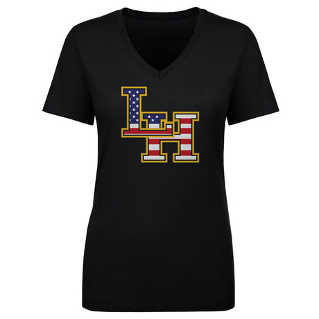 Crown Trio Women's V-Neck T-Shirt | 500 LEVEL