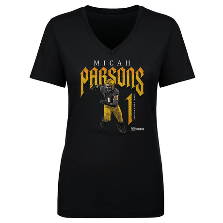 MIcah Parsons Women's V-Neck T-Shirt | 500 LEVEL