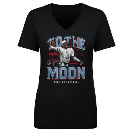 Warren Moon Women's V-Neck T-Shirt | 500 LEVEL