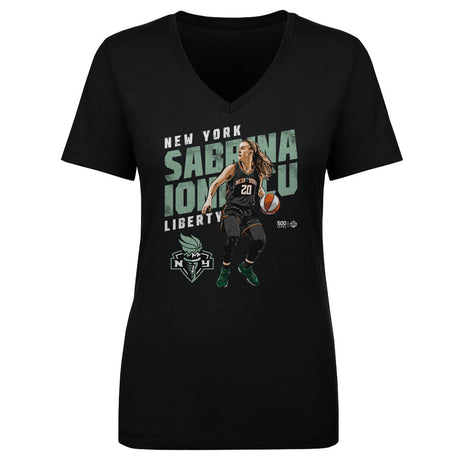 Sabrina Ionescu Women's V-Neck T-Shirt | 500 LEVEL