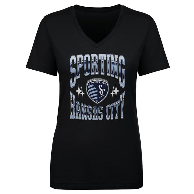 Sporting Kansas City Women's V-Neck T-Shirt | 500 LEVEL