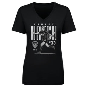 Ashley Hatch Women's V-Neck T-Shirt | 500 LEVEL