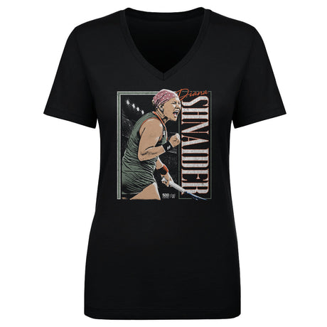 Diana Shnaider Women's V-Neck T-Shirt | 500 LEVEL