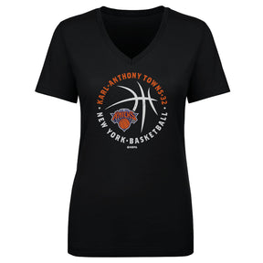 Karl-Anthony Towns Women's V-Neck T-Shirt | 500 LEVEL