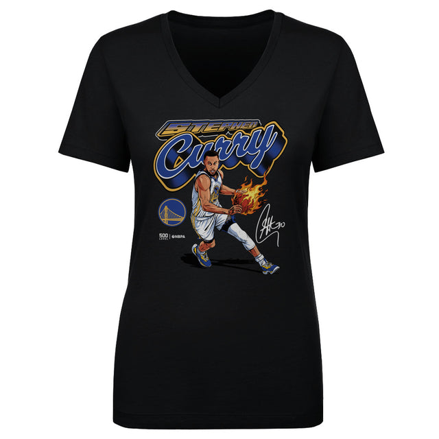 Steph Curry Women's V-Neck T-Shirt | 500 LEVEL