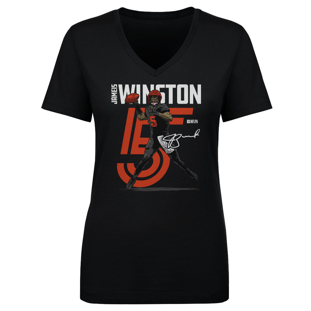 Jameis Winston Women&#39;s V-Neck T-Shirt | 500 LEVEL