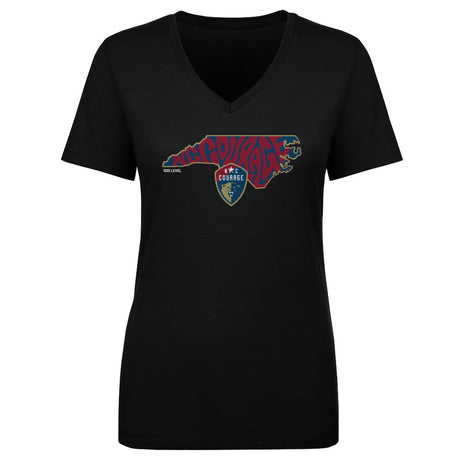 North Carolina Courage Women's V-Neck T-Shirt | 500 LEVEL