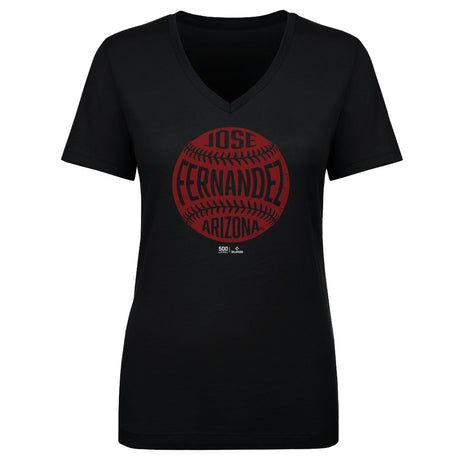 Jose Fernandez Women's V-Neck T-Shirt | 500 LEVEL