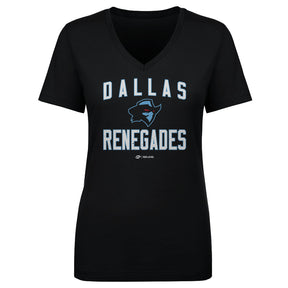 Dallas Renegades Women's V-Neck T-Shirt | 500 LEVEL