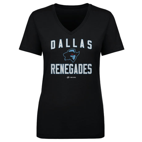 Dallas Renegades Women's V-Neck T-Shirt | 500 LEVEL