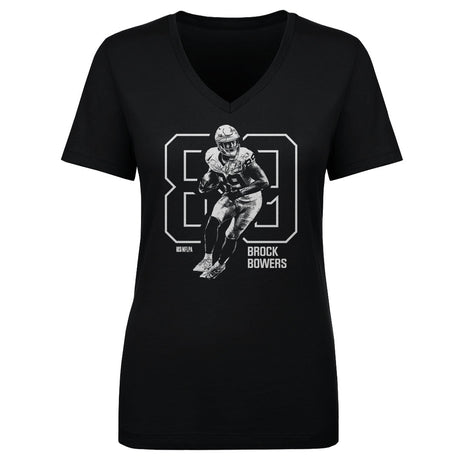 Brock Bowers Women's V-Neck T-Shirt | 500 LEVEL
