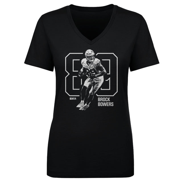 Brock Bowers Women's V-Neck T-Shirt | 500 LEVEL