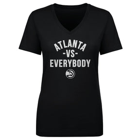 Atlanta Hawks Women's V-Neck T-Shirt | 500 LEVEL