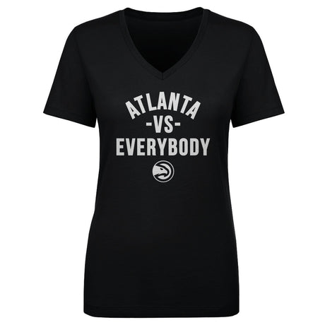Atlanta Hawks Women's V-Neck T-Shirt | 500 LEVEL