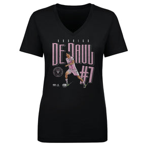 Rodrigo De Paul Women's V-Neck T-Shirt | 500 LEVEL
