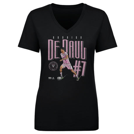 Rodrigo De Paul Women's V-Neck T-Shirt | 500 LEVEL