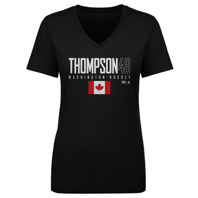 Logan Thompson Women's V-Neck T-Shirt | 500 LEVEL