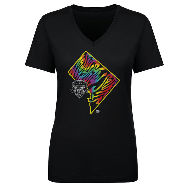 Washington Spirit Women's V-Neck T-Shirt | 500 LEVEL