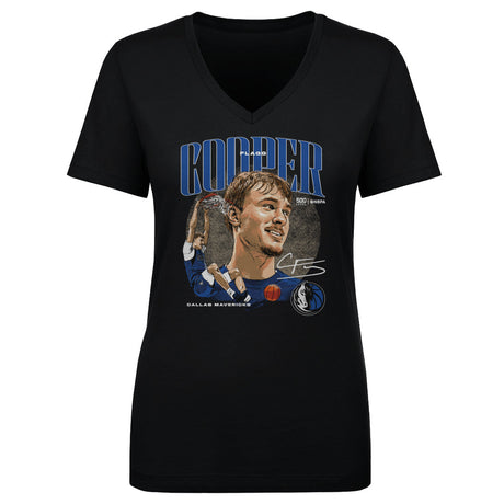 Cooper Flagg Women's V-Neck T-Shirt | 500 LEVEL