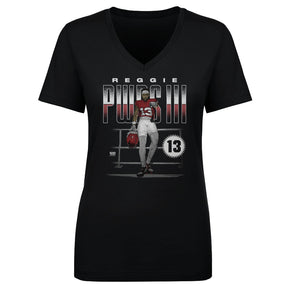 Reggie Powers III Women's V-Neck T-Shirt | 500 LEVEL