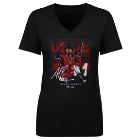 Ozzie Albies Women's V-Neck T-Shirt | 500 LEVEL