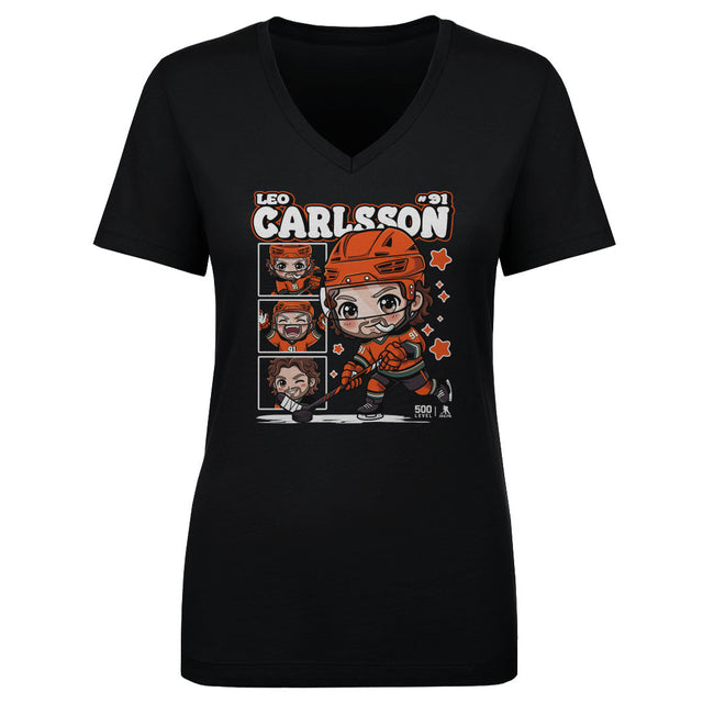 Leo Carlsson Women's V-Neck T-Shirt | 500 LEVEL