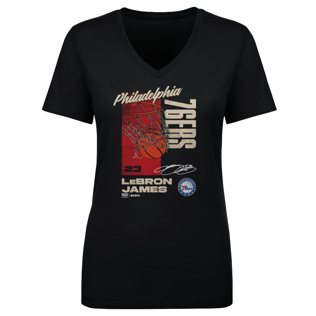 LeBron James Women's V-Neck T-Shirt | 500 LEVEL