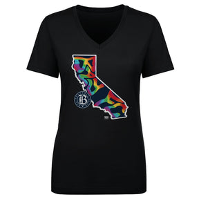 Bay FC Women's V-Neck T-Shirt | 500 LEVEL