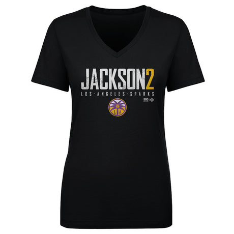 Rickea Jackson Women's V-Neck T-Shirt | 500 LEVEL