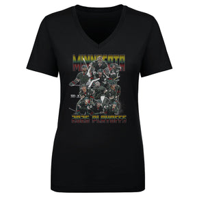 Minnesota Hockey Women's V-Neck T-Shirt | 500 LEVEL