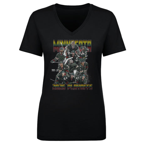 Minnesota Hockey Women's V-Neck T-Shirt | 500 LEVEL