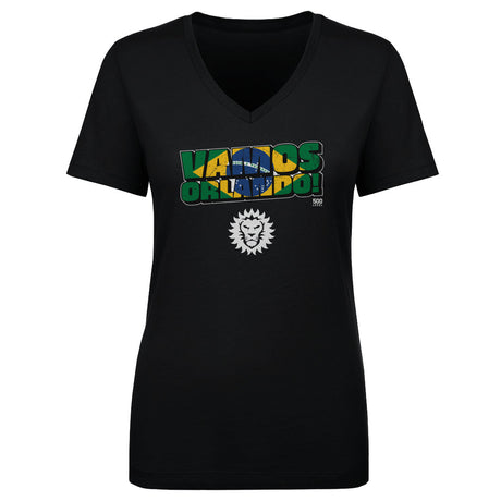 Orlando City Women's V-Neck T-Shirt | 500 LEVEL