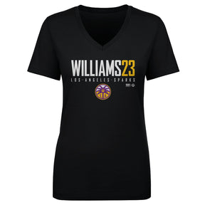 Kiana Williams Women's V-Neck T-Shirt | 500 LEVEL