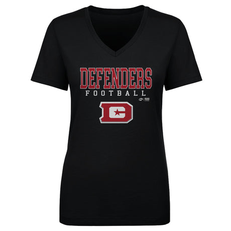 DC Defenders Women's V-Neck T-Shirt | 500 LEVEL