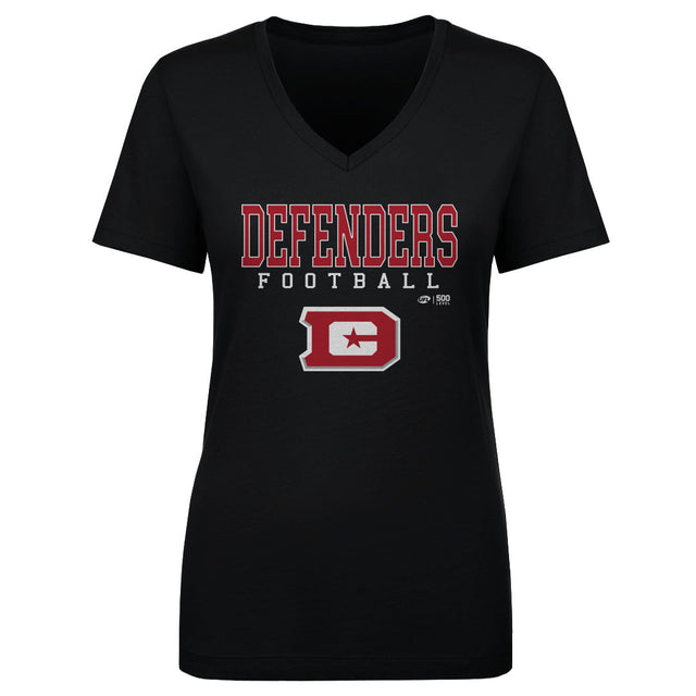 DC Defenders Women's V-Neck T-Shirt | 500 LEVEL