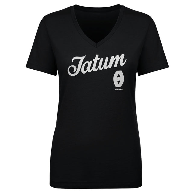 Jayson Tatum Women's V-Neck T-Shirt | 500 LEVEL