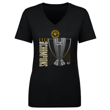 Pittsburgh Riverhounds SC Women's V-Neck T-Shirt | 500 LEVEL