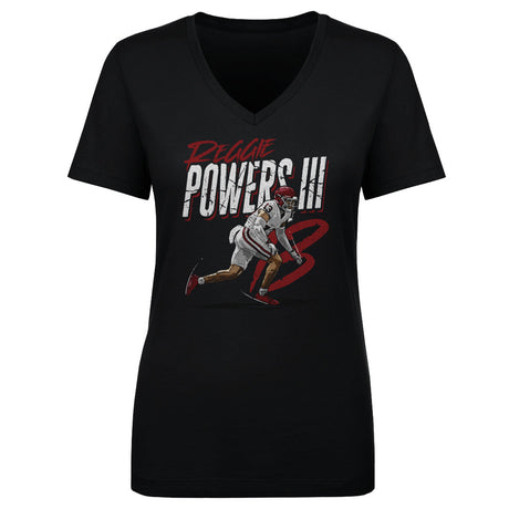 Reggie Powers III Women's V-Neck T-Shirt | 500 LEVEL