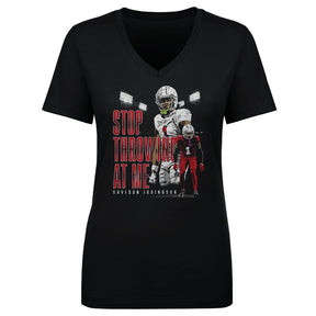 Davison Igbinosun Women's V-Neck T-Shirt | 500 LEVEL