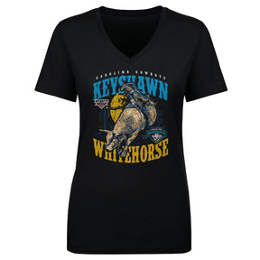 Keyshawn Whitehorse Women's V-Neck T-Shirt | 500 LEVEL