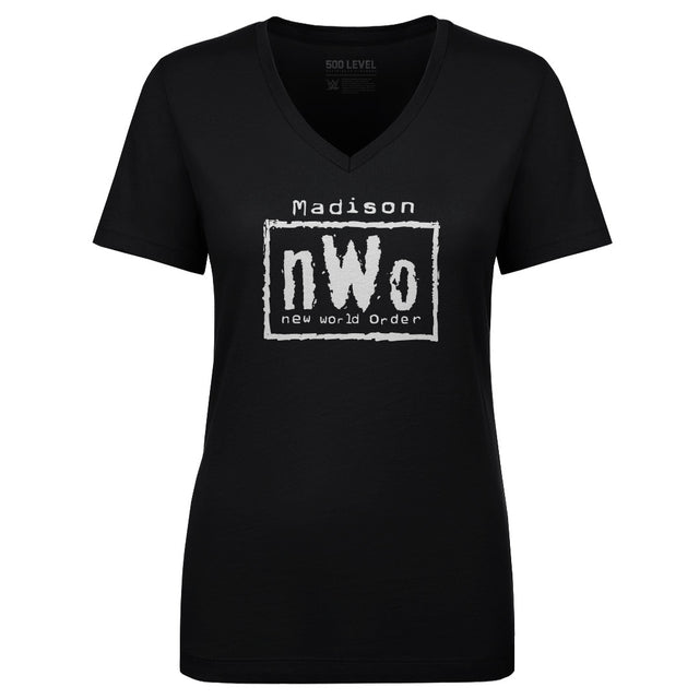 nWo Women's V-Neck T-Shirt | 500 LEVEL