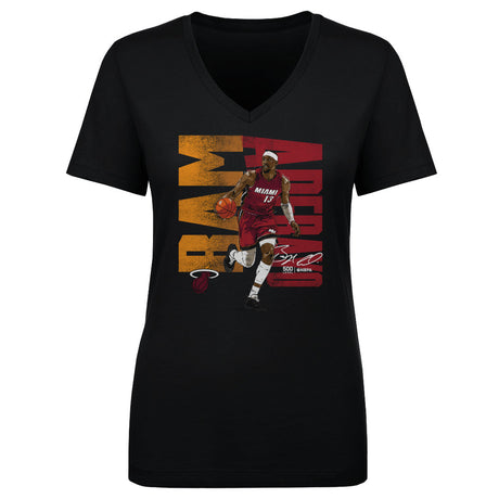 Bam Adebayo Women's V-Neck T-Shirt | 500 LEVEL