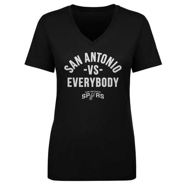 San Antonio Spurs Women's V-Neck T-Shirt | 500 LEVEL