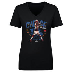 Cheese Chisholm Women's V-Neck T-Shirt | 500 LEVEL