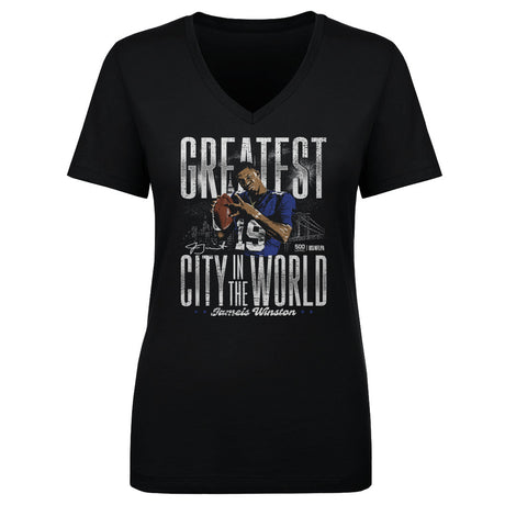 Jameis Winston Women's V-Neck T-Shirt | 500 LEVEL