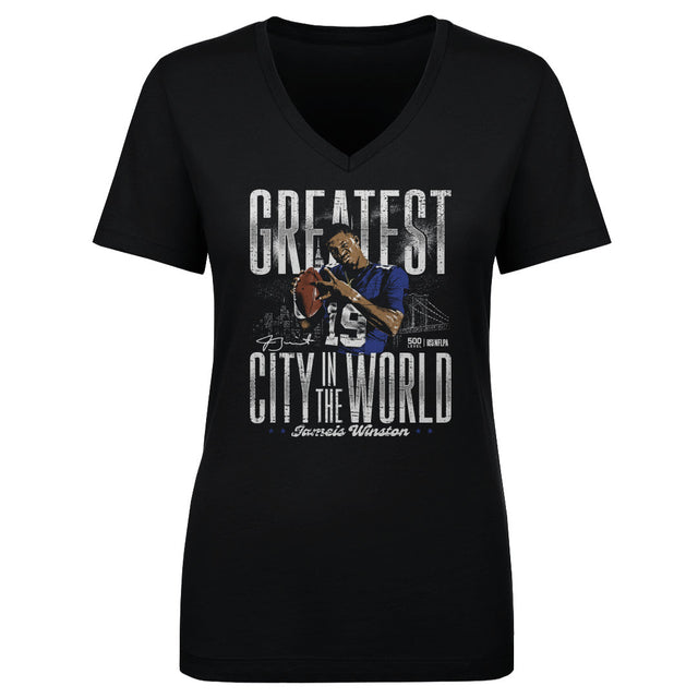 Jameis Winston Women's V-Neck T-Shirt | 500 LEVEL