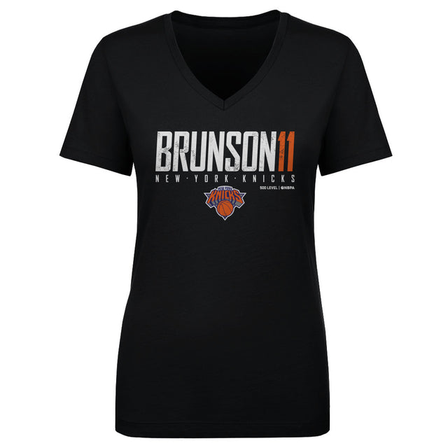 Jalen Brunson Women's V-Neck T-Shirt | 500 LEVEL