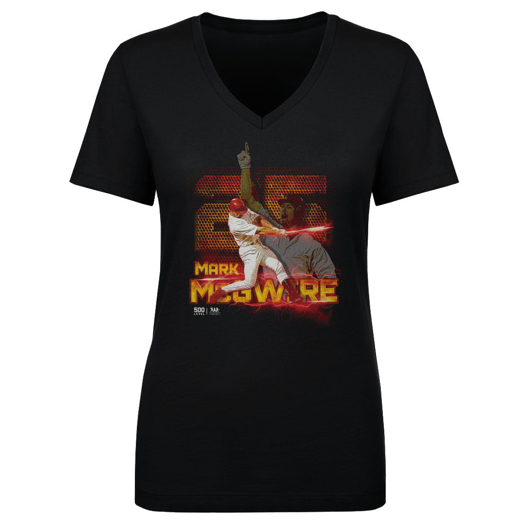 Mark McGwire Women's V-Neck T-Shirt | 500 LEVEL